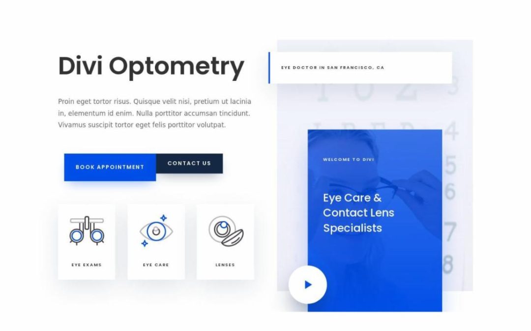 ET – Eye Doctor Landing Page – Header