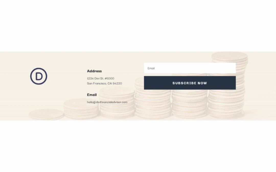 ET – Financial Advisor Home Page – Footer