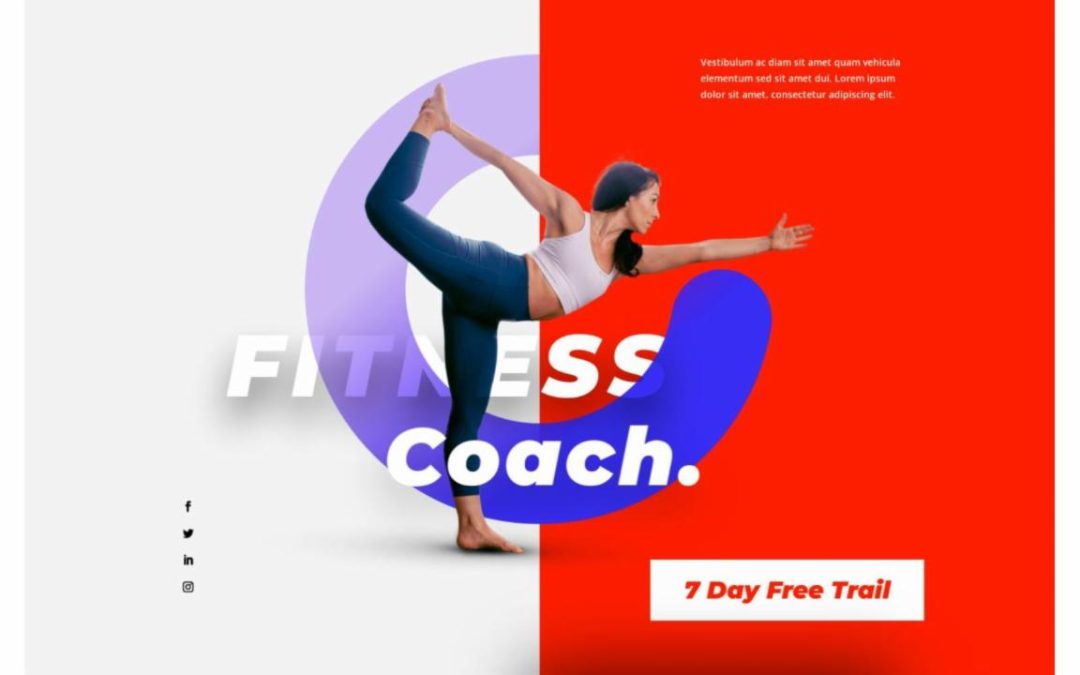 ET – Fitness Coach Landing Page – Header