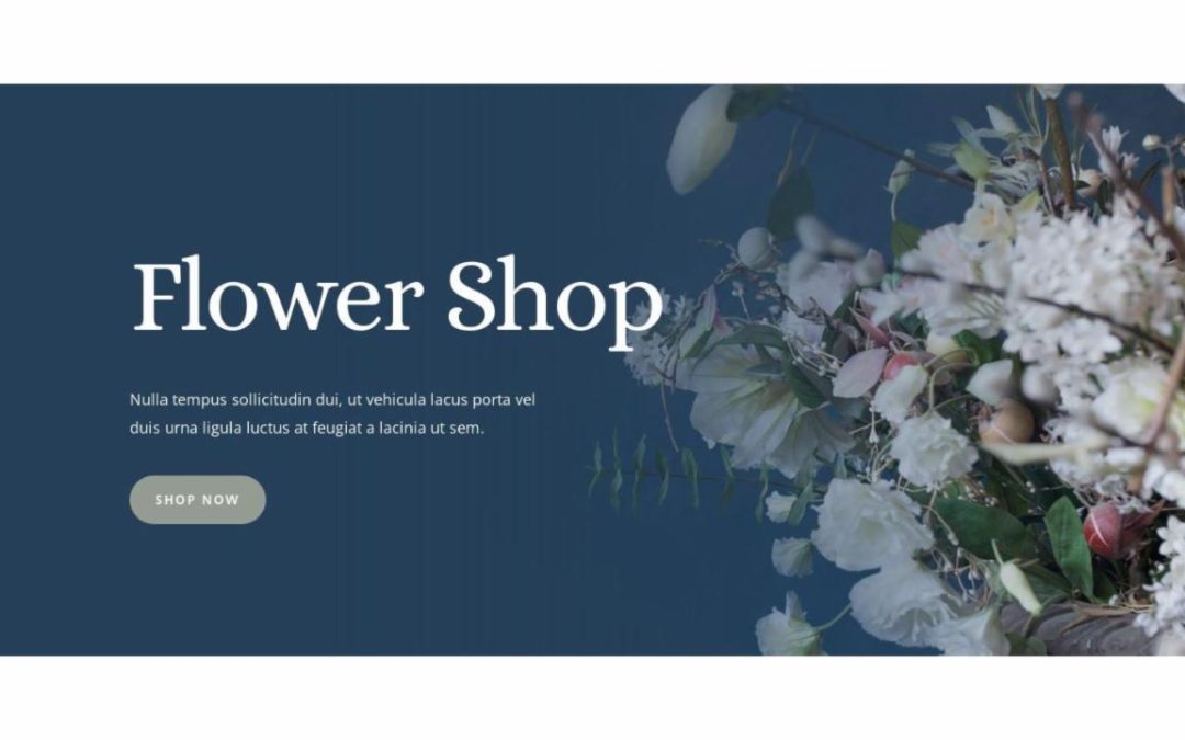 ET – Florist Home Page – Header