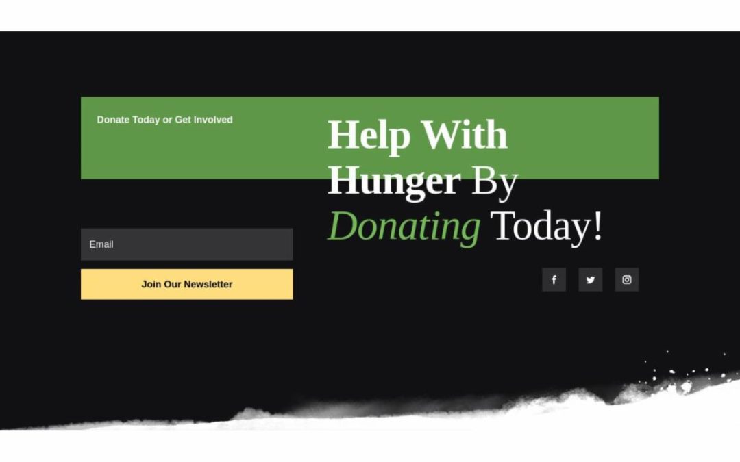 ET – Food Bank Home Page – Footer