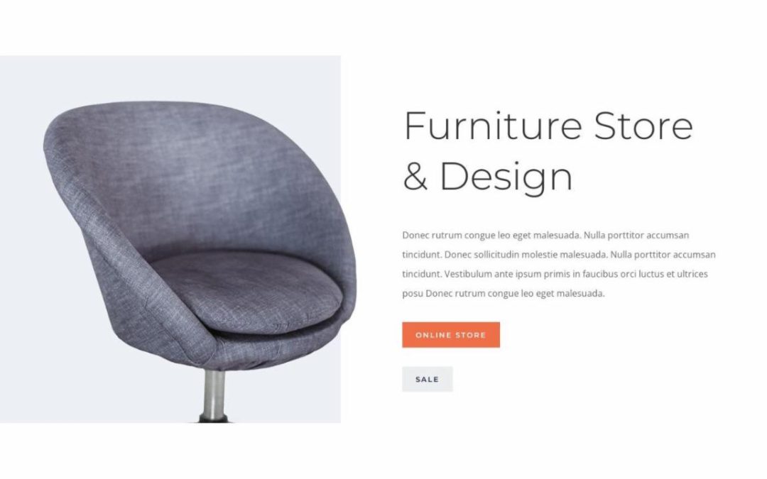 ET – Furniture Store Home Page – Header