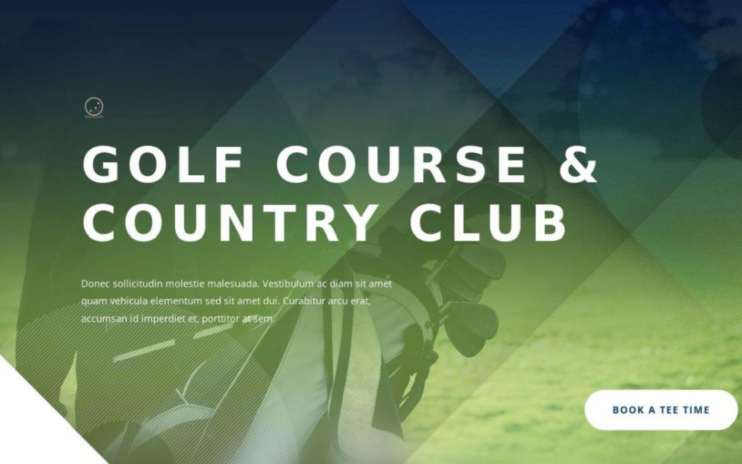 ET – Golf Course Home Page – Header