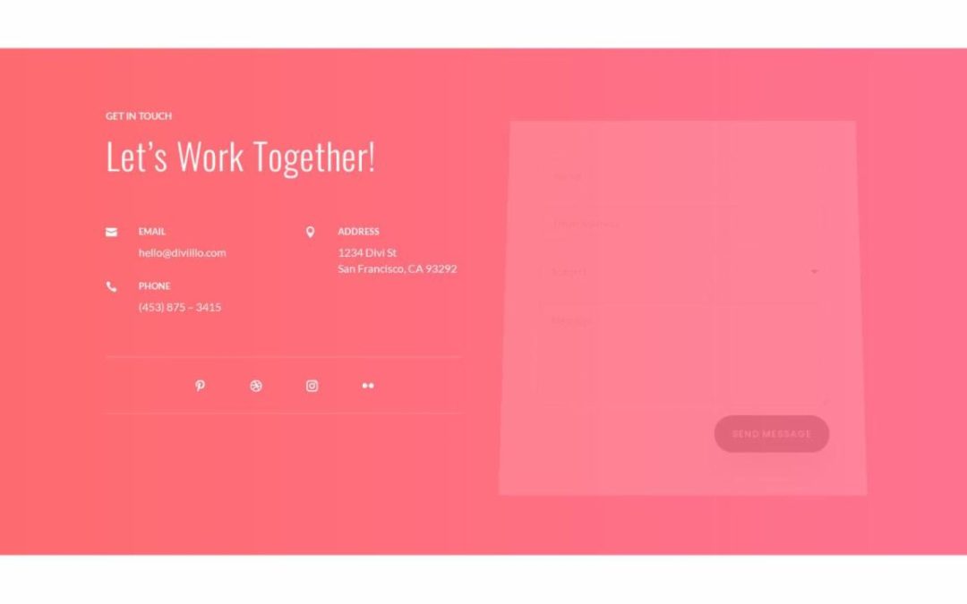 ET – Graphic Illustrator Home Page – Footer