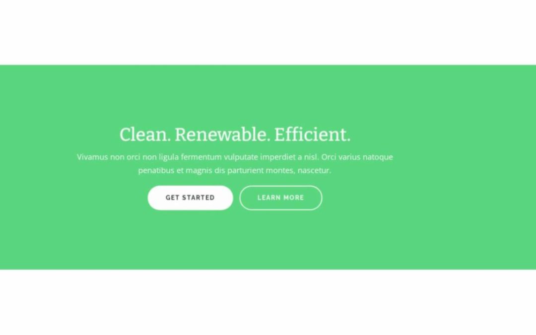 ET – Green Energy Home Page – Footer