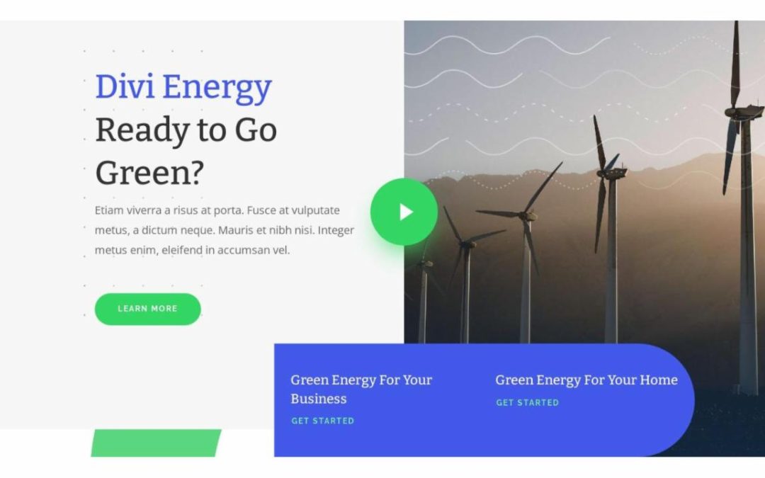 ET – Green Energy Landing Page – Header