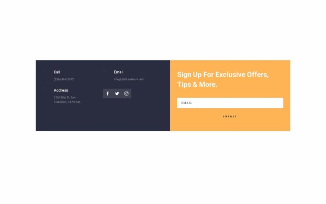 ET – Hardware Store Home Page – Footer