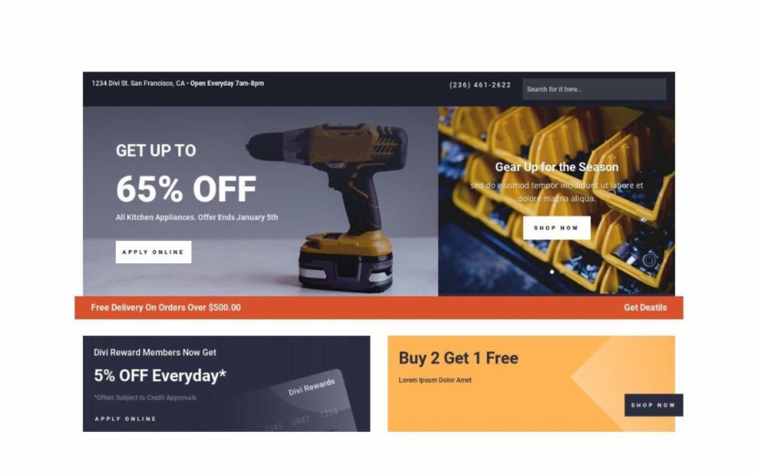 ET – Hardware Store Landing Page – Header