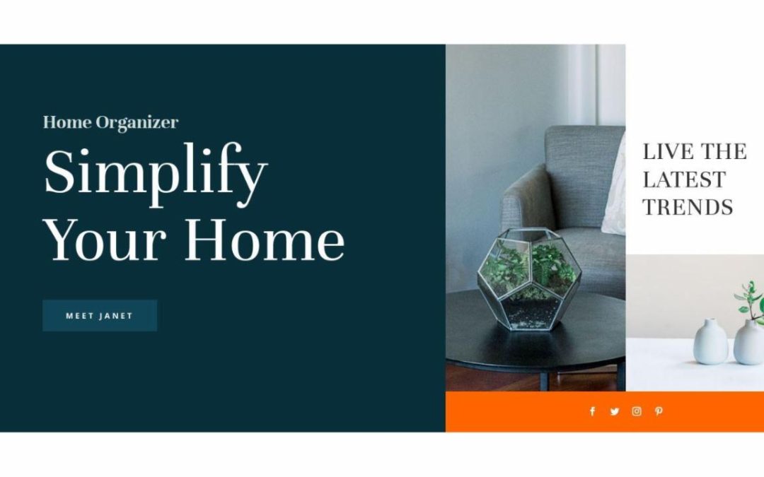 ET – Home Organizer Home Page – Header