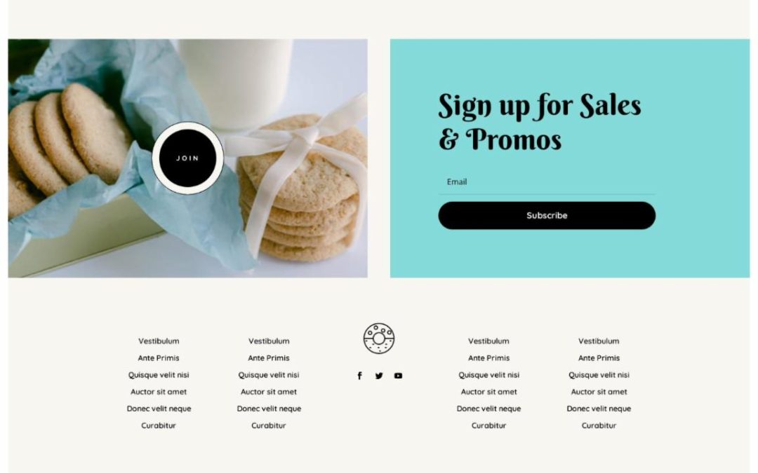 ET – Homemade Cookies Home Page – Footer