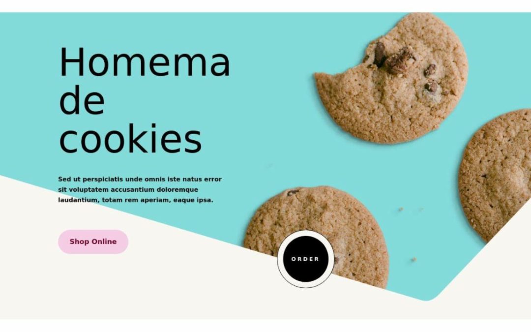 ET – Homemade Cookies Landing Page – Header