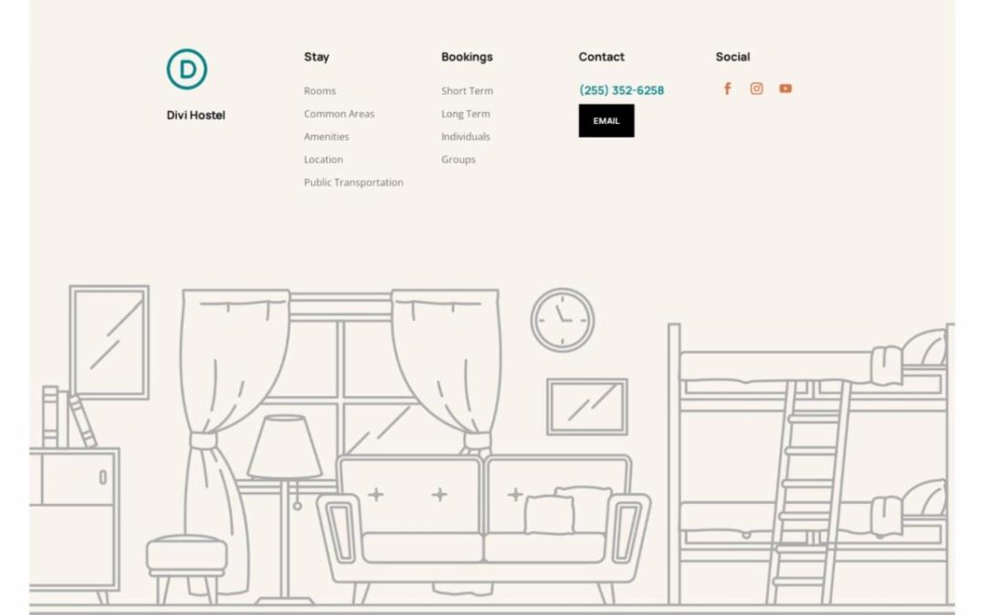 ET – Hostel Home Page – Footer