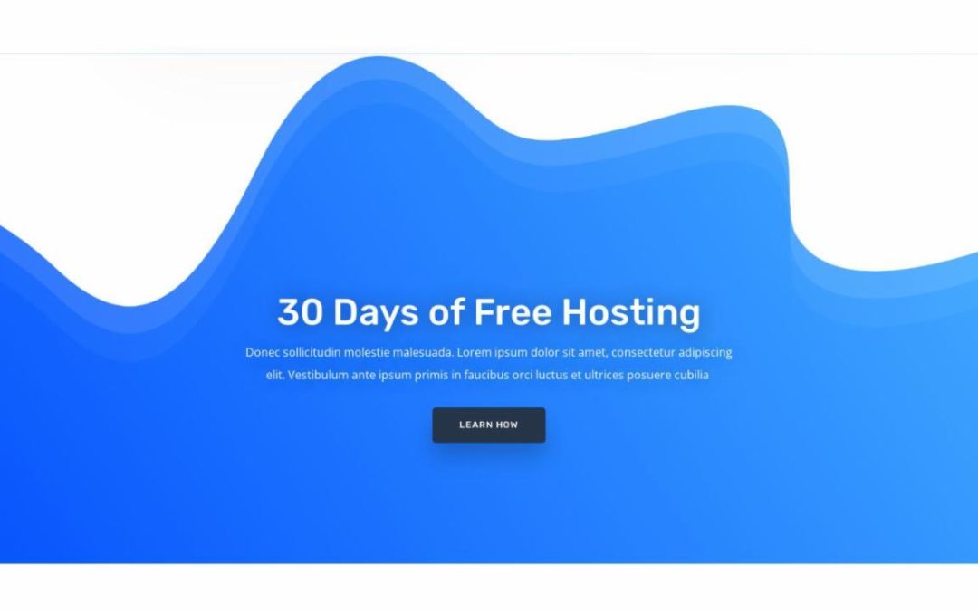 ET – Hosting Company Home Page – Footer