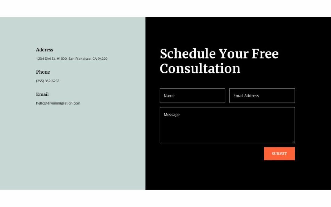 ET – Immigration Lawyer Home Page – Footer