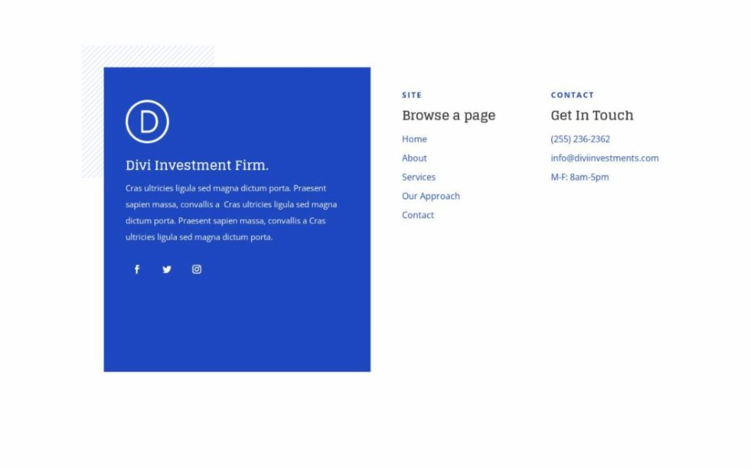 ET – Investment Company Home Page – Footer