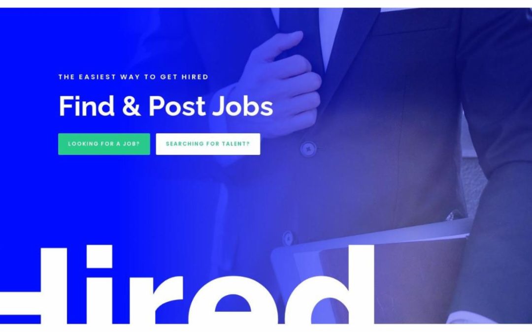 ET – Job Recruiter Home Page – Header
