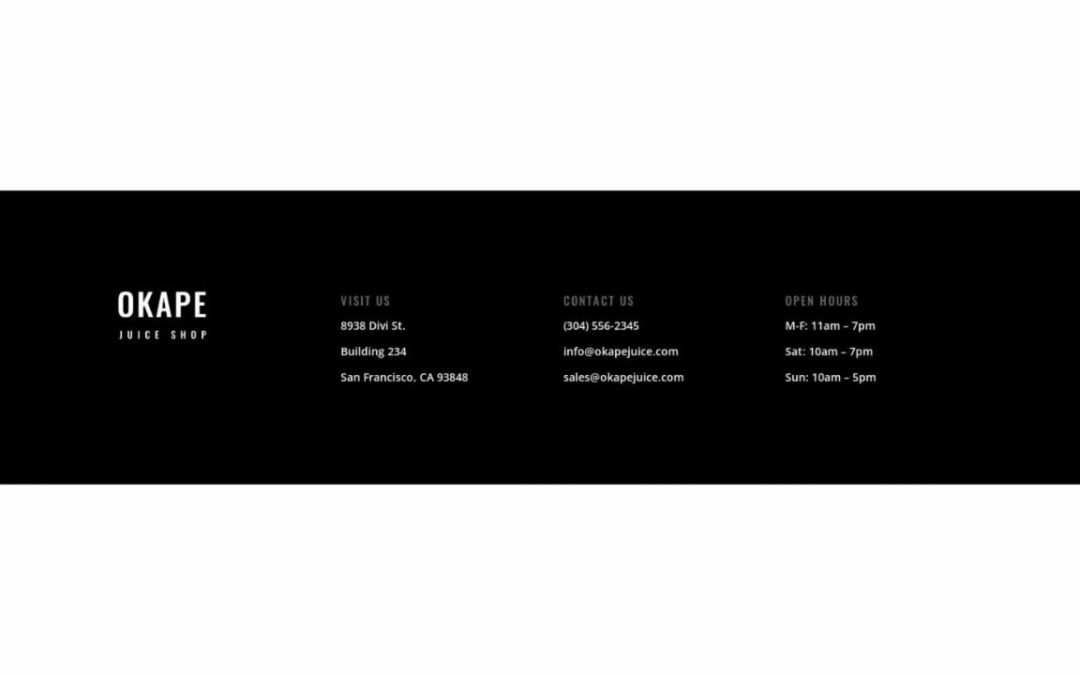 ET – Juice Shop Home Page – Footer