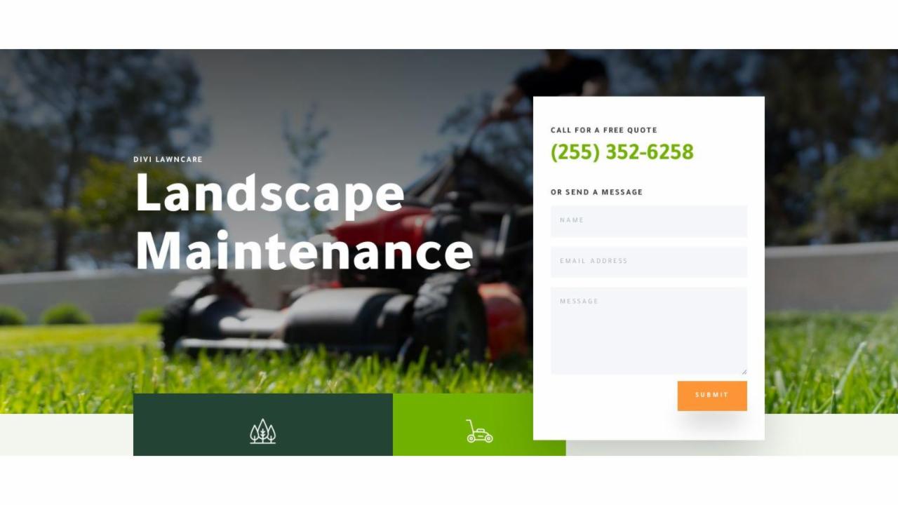 Home Service Header Photo ET - Landscape Maintenance Landing Page - Header