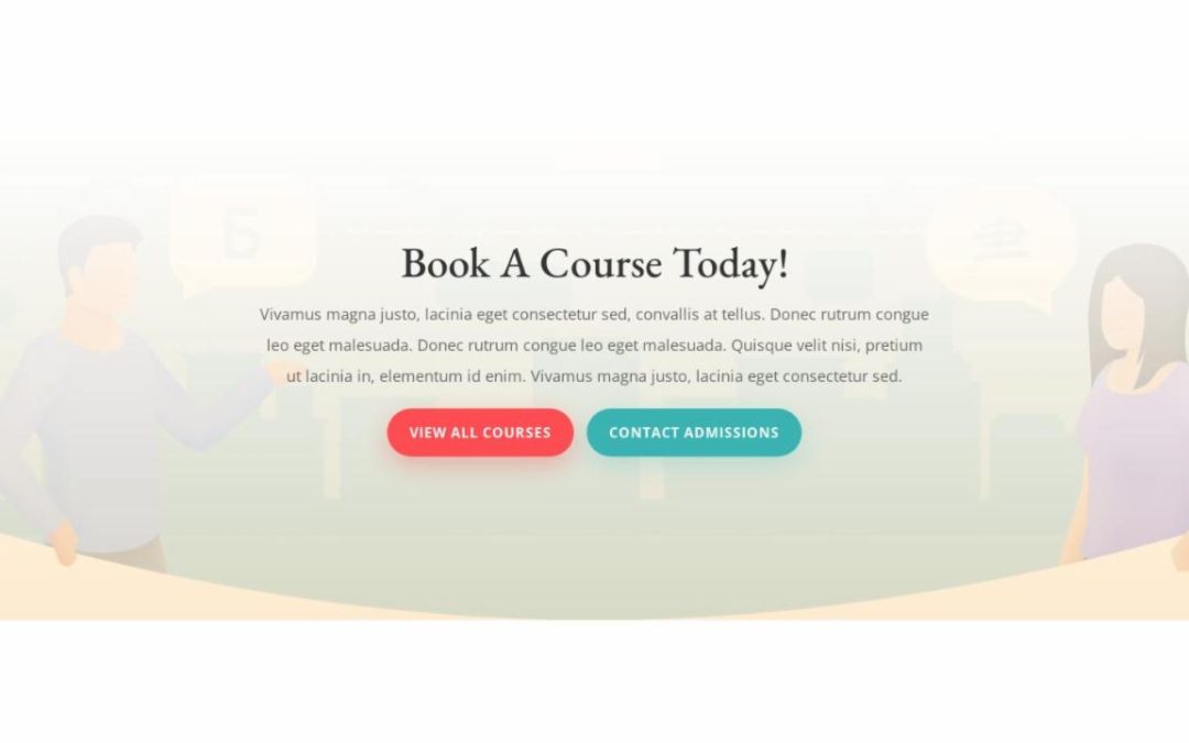 ET – Language School Home Page – Footer