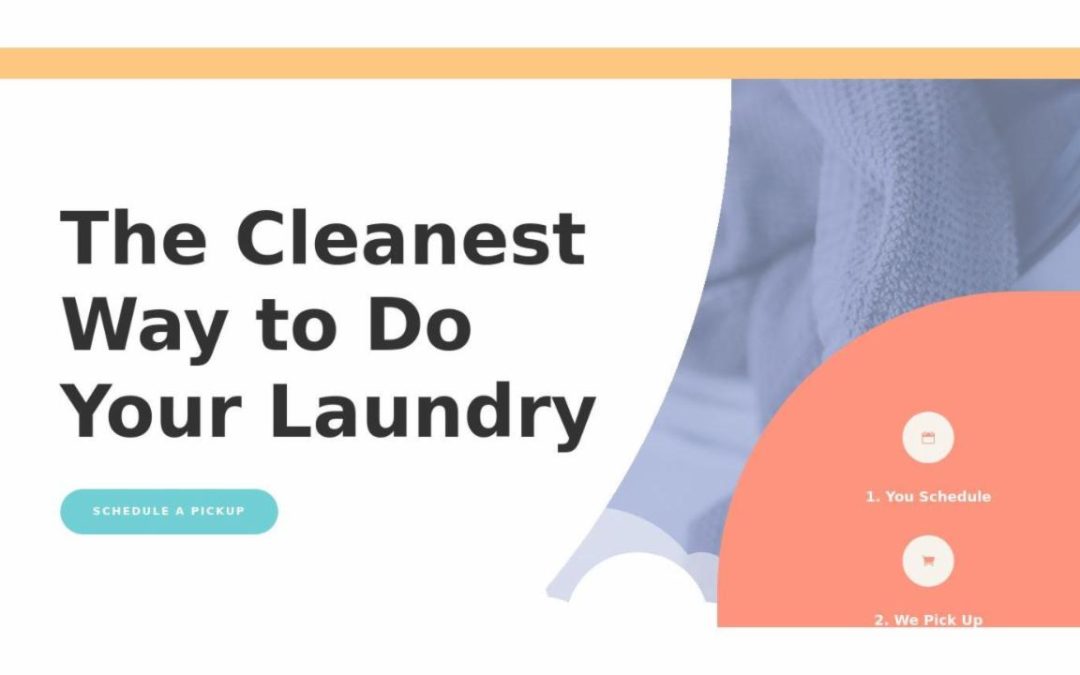 ET – Laundry Service Landing Page – Header