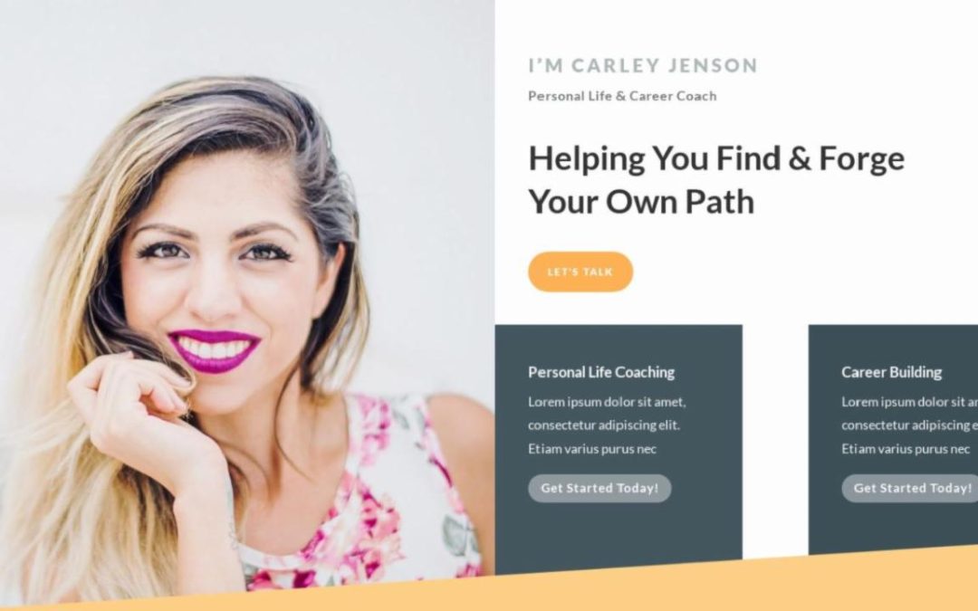 ET – Life Coach Home Page – Header