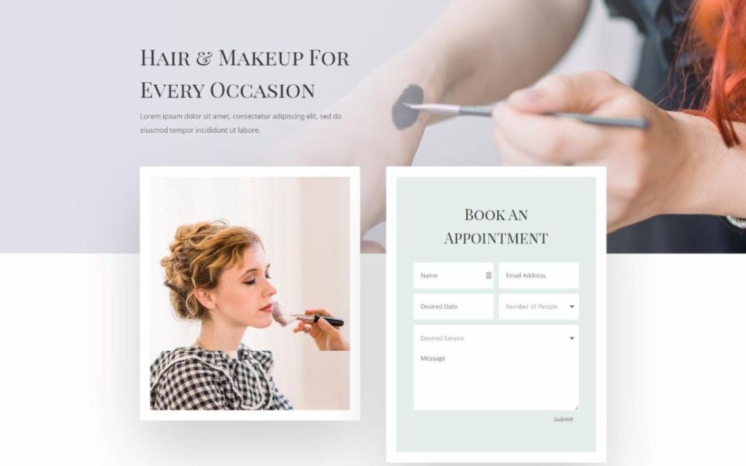 ET – Makeup Artist Home Page – Header