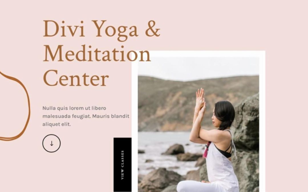 ET – Meditation Center Landing Page – Header