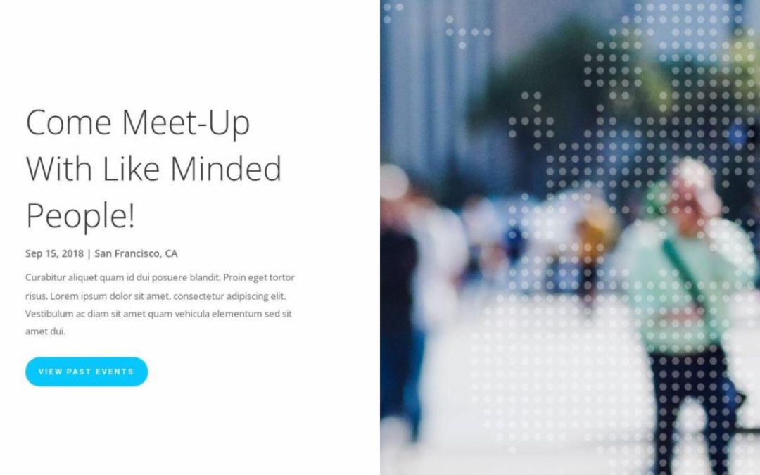 ET – Meetup Home Page – Header