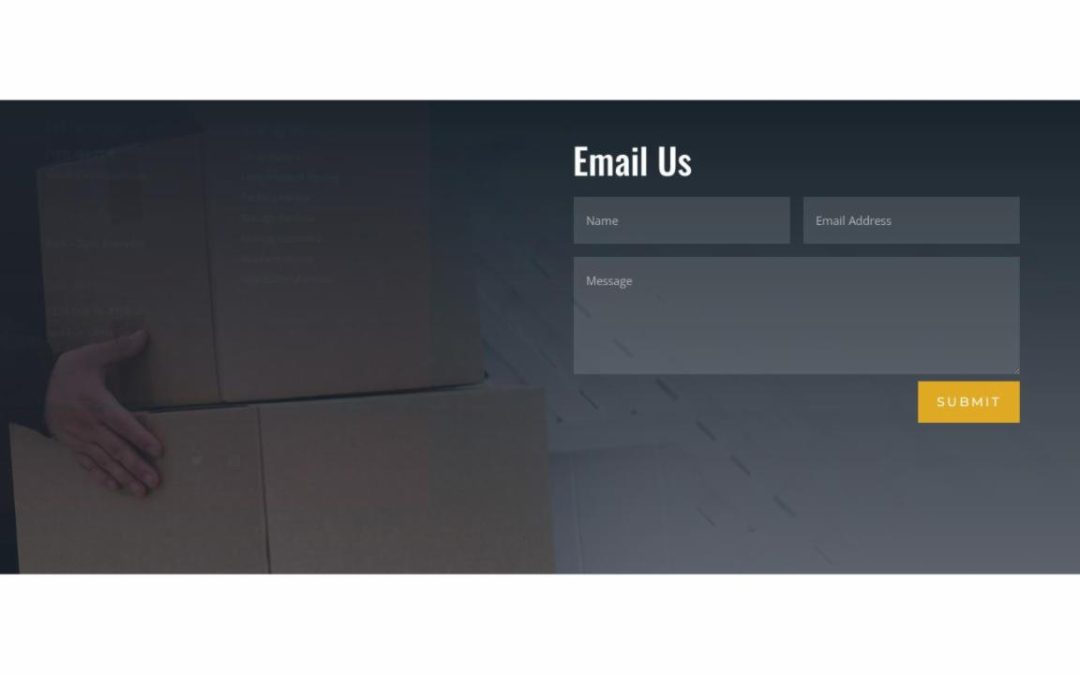ET – Moving Company Home Page – Footer
