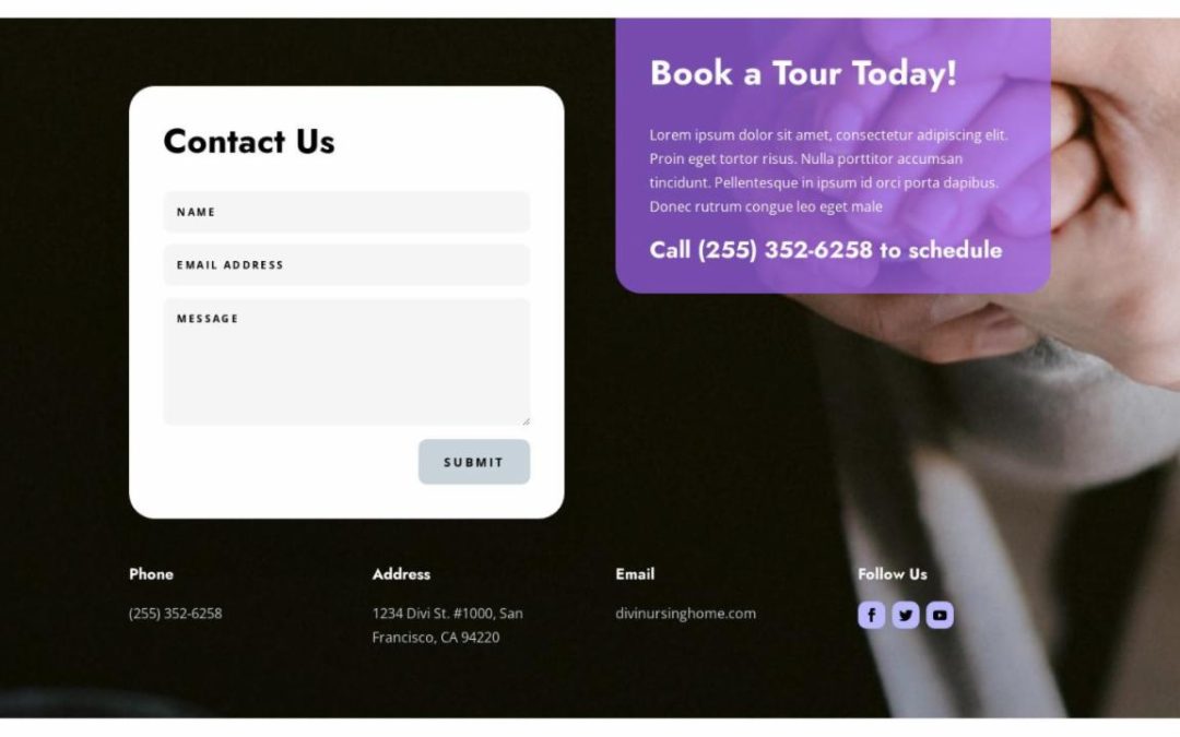 ET – Nursing Home Home Page – Footer