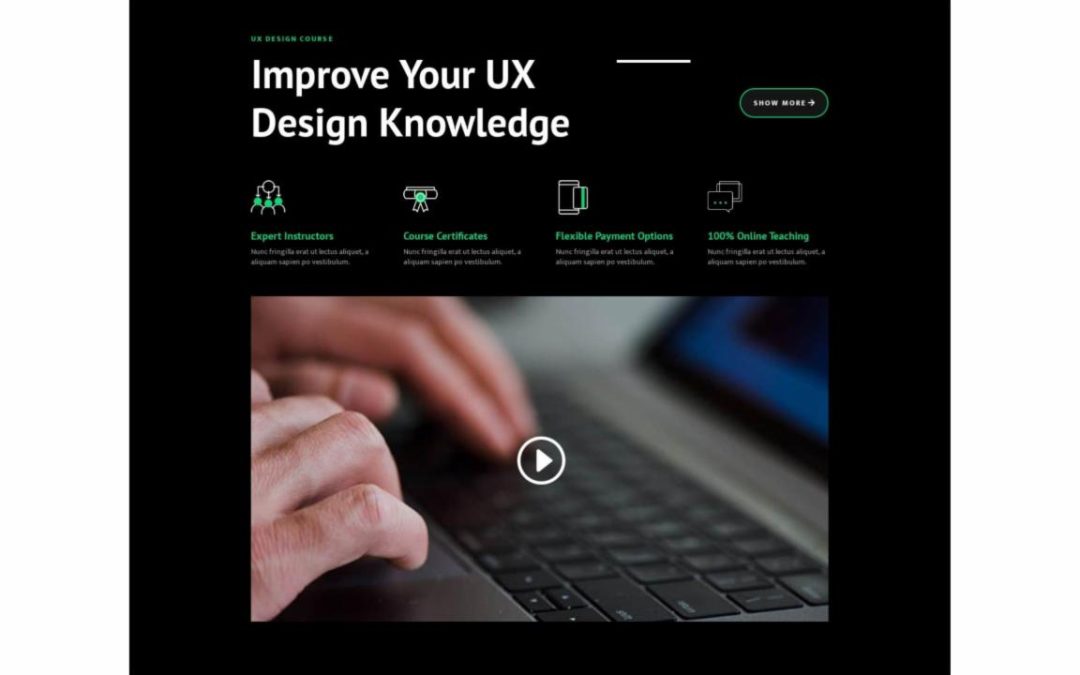 ET – Online Course Home Page – Header
