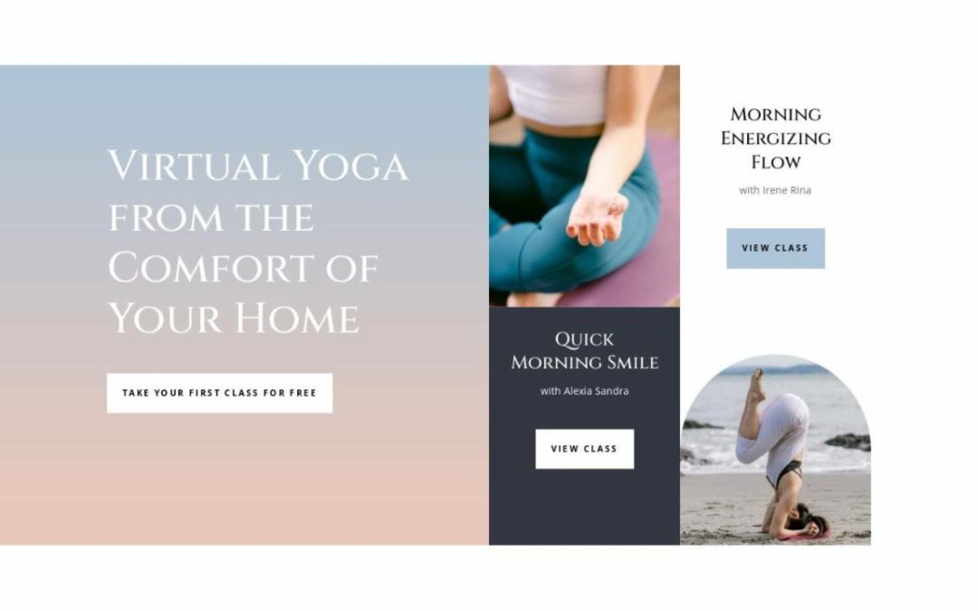ET – Online Yoga Home Page – Header