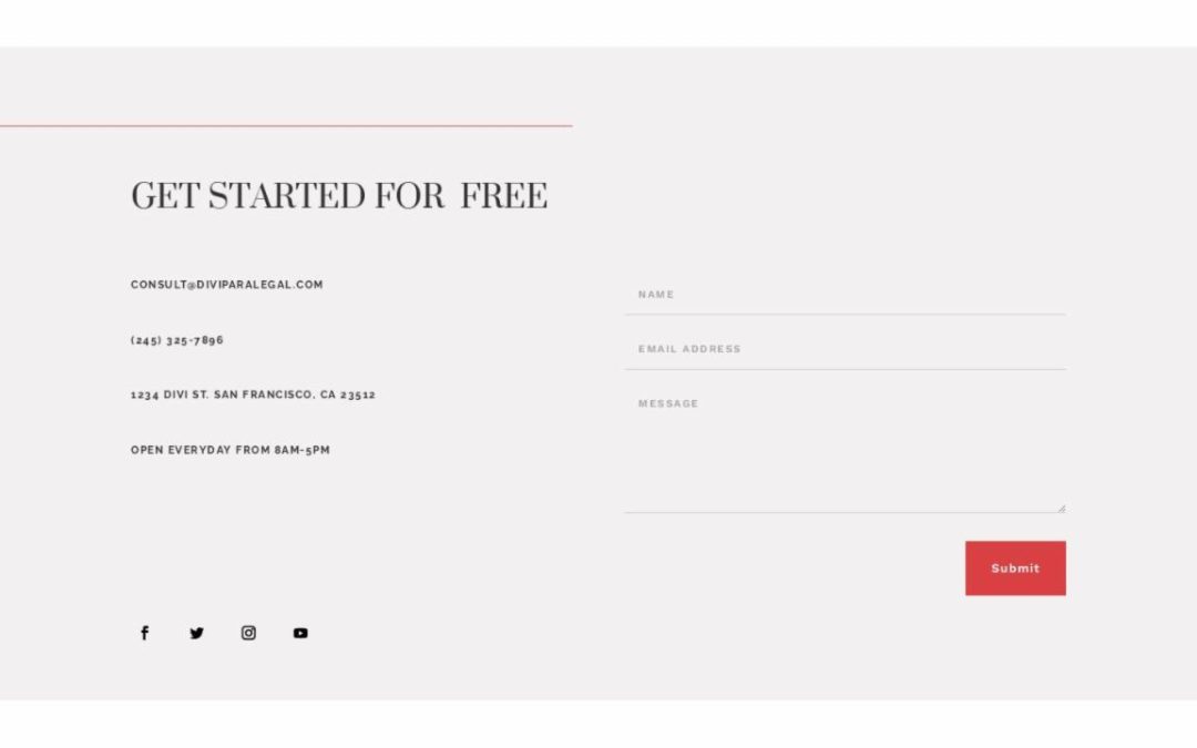 ET – Paralegal Home Page – Footer