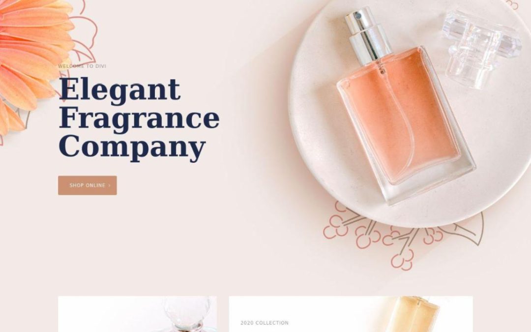 ET – Perfumery Landing Page – Header