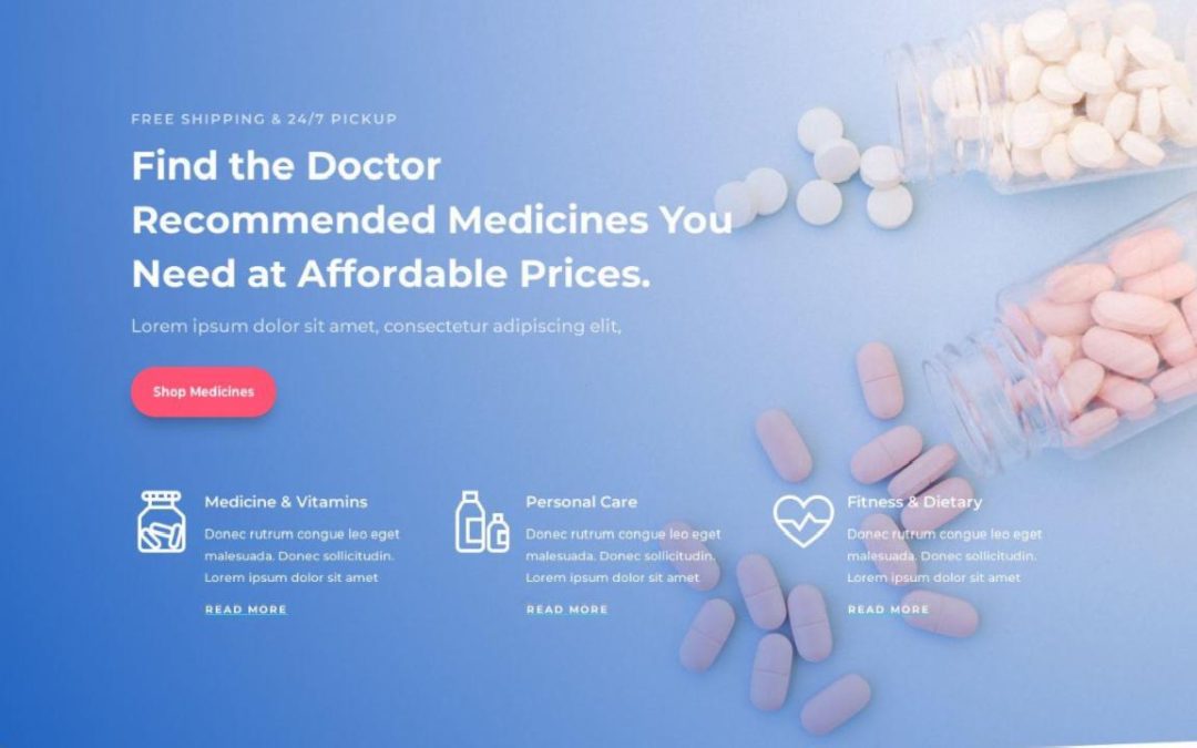 ET – Pharmacy Landing Page – Header