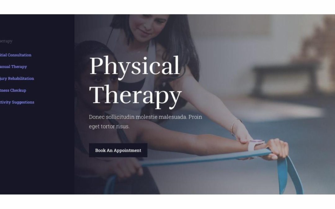 ET – Physical Therapy Landing Page – Header