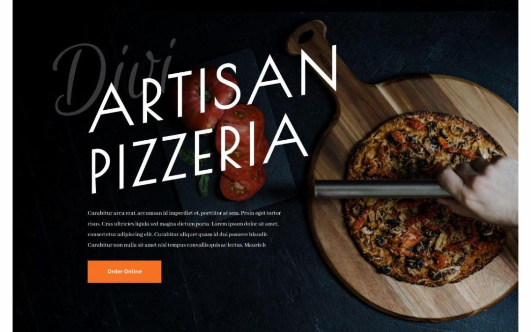 ET – Pizzeria Landing Page – Header