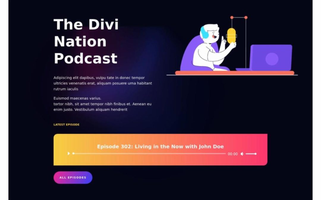 ET – Podcaster Home Page – Header