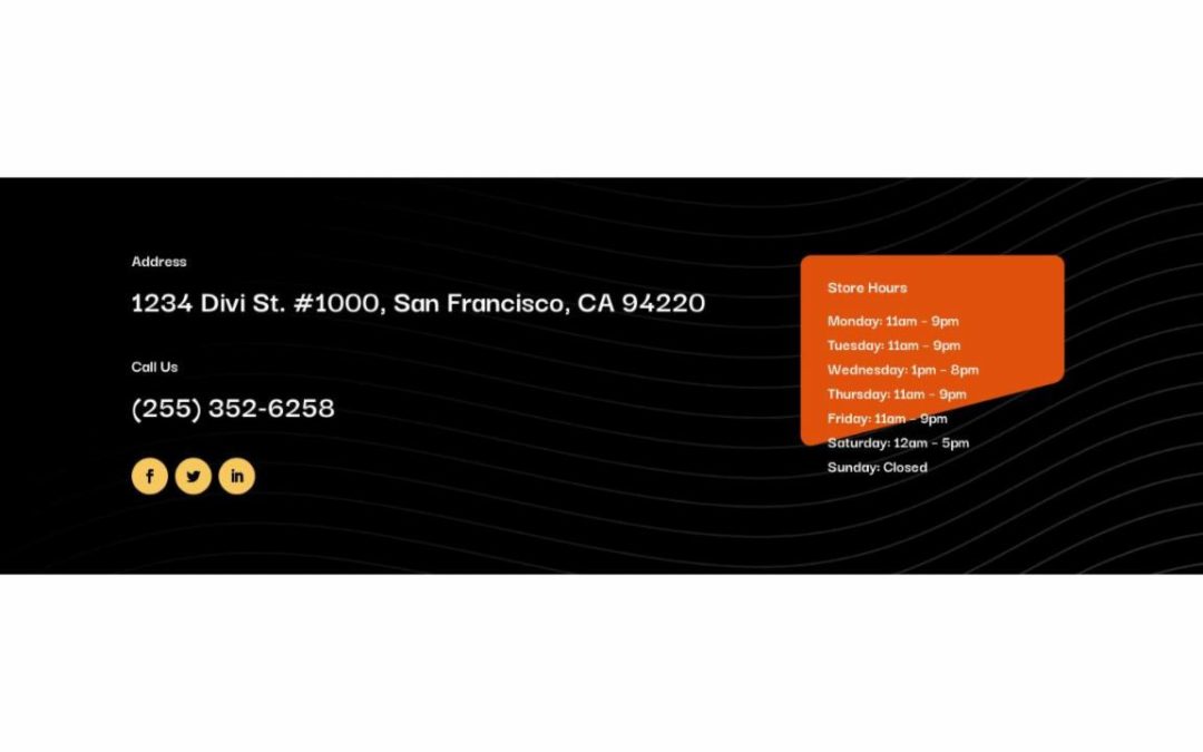 ET – Poke Restaurant Home Page – Footer