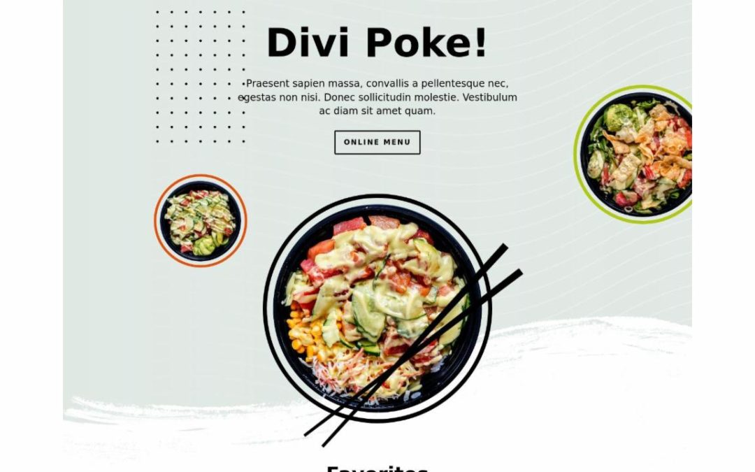 ET – Poke Restaurant Home Page – Header