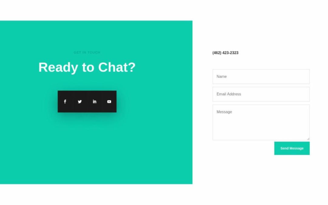 ET – Professional CV Home Page – Footer