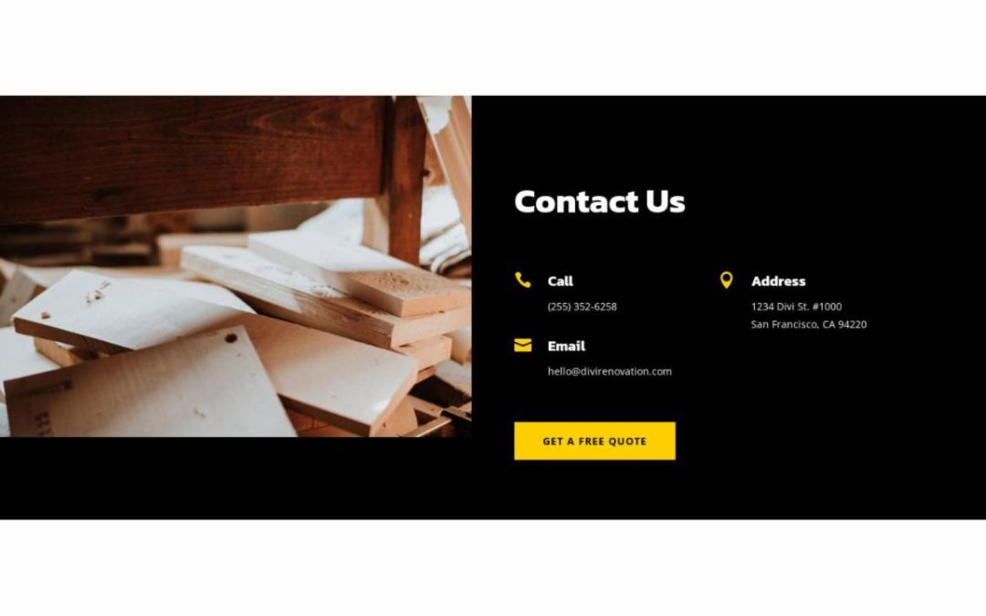 ET – Renovation Home Page – Footer