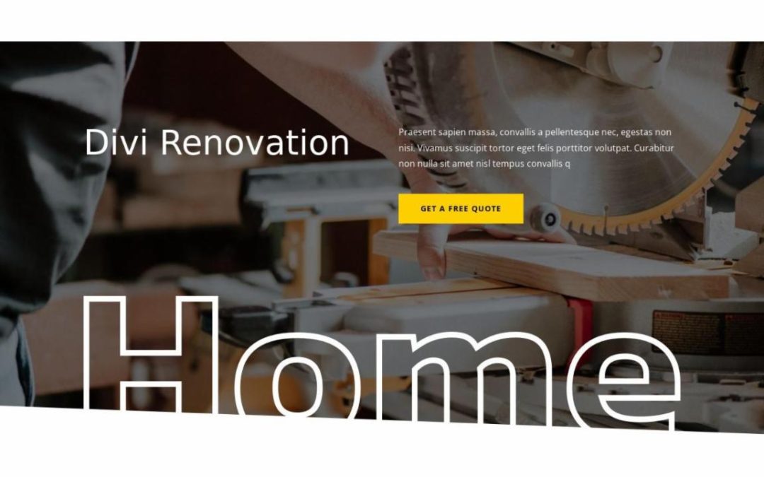 ET – Renovation Home Page – Header