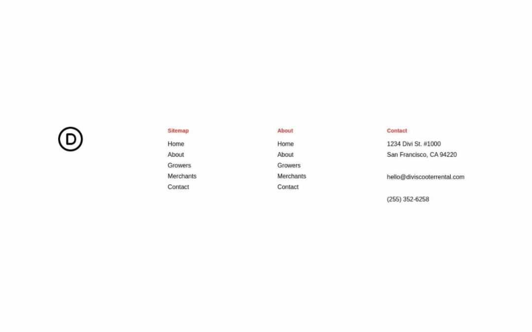 ET – Scooter Rental Home Page – Footer