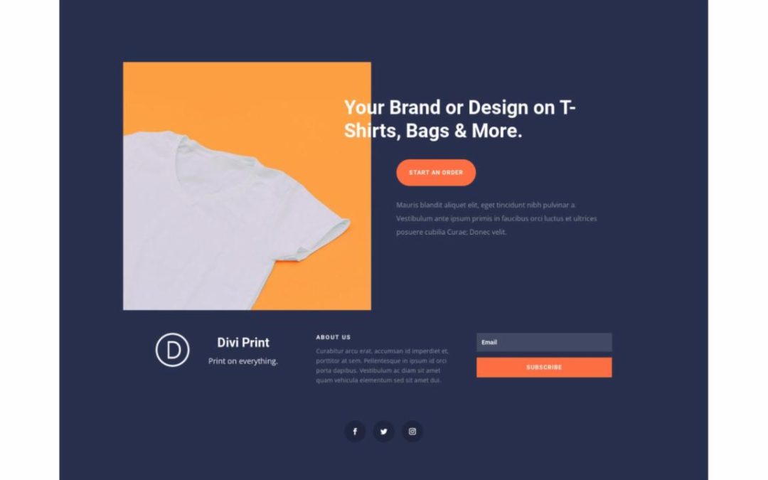 ET – Screen Printing Home Page – Footer