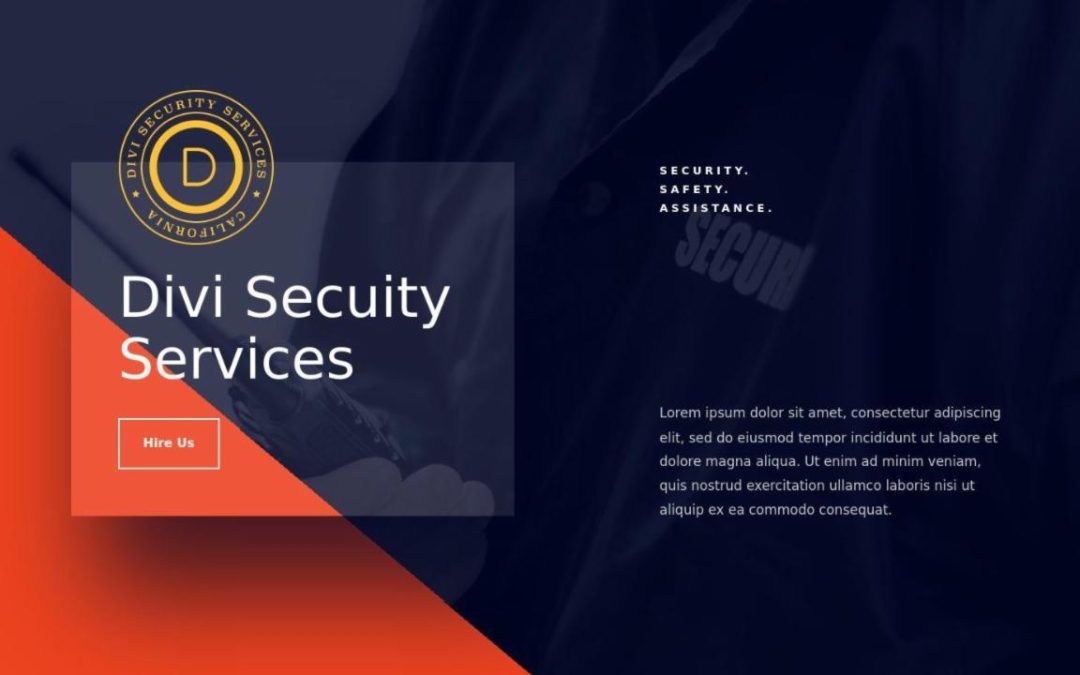 ET – Security Services Landing Page – Header