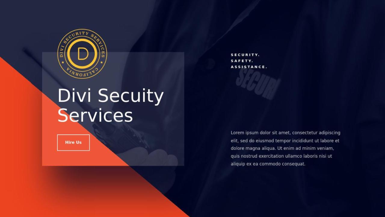Home Service Header Photo ET - Security Services Landing Page - Header