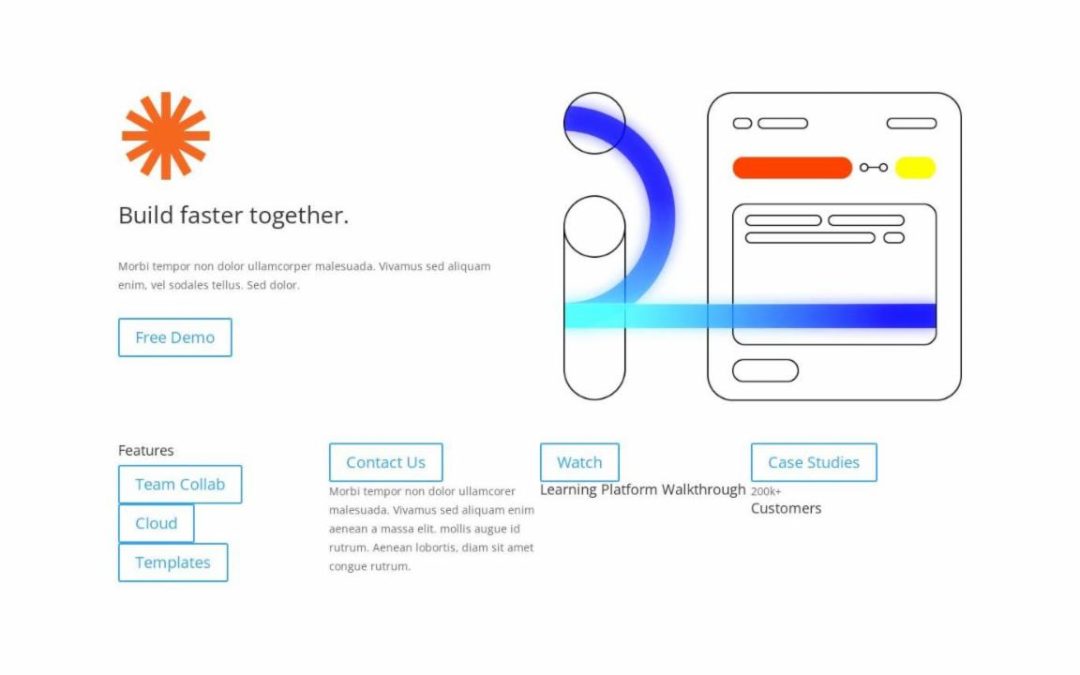 ET – Software Landing Page – Header