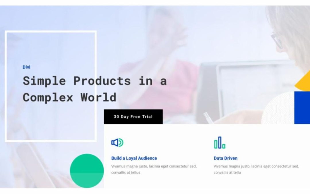 ET – Startup Landing Page – Header