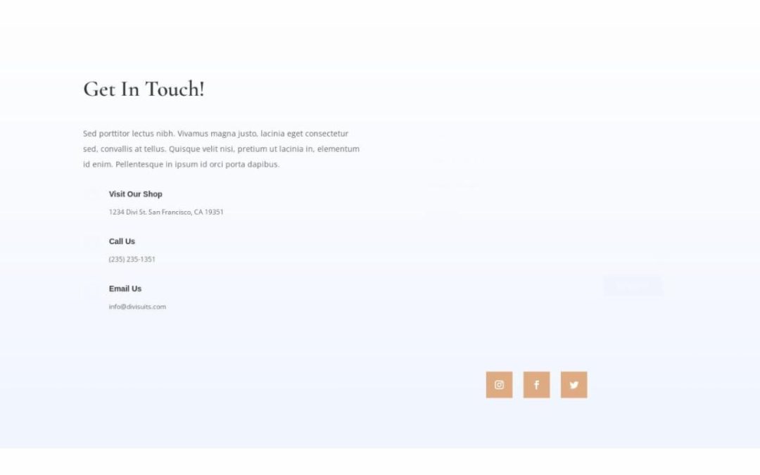 ET – Suit Tailor Home Page – Footer
